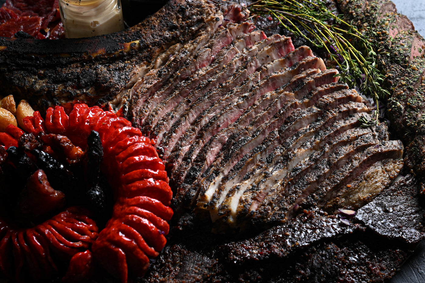 Rib Eye Platter – Flavor On Board